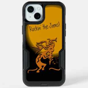 Kokopelli Merrymaker Musician Artwork iPhone 15 Plus Case
