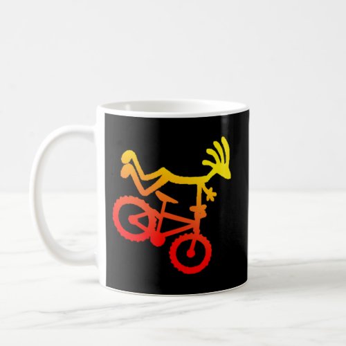 Kokopelli Mountain Biking Sunset Coffee Mug