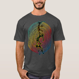 Kokopelli Musician Acrobats Mandala 1 Fan Fun T-Shirt