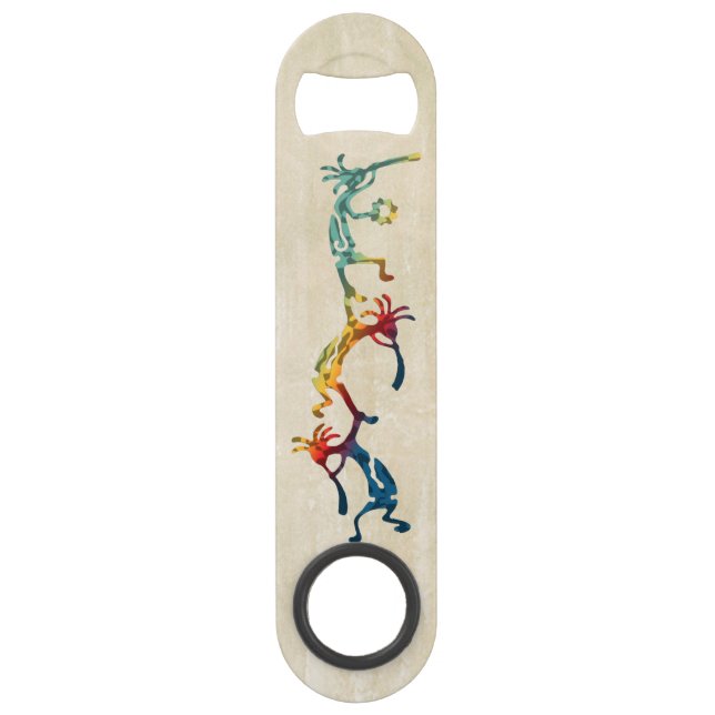 KOKOPELLI musician acrobats + your ideas Bar Key (Front)