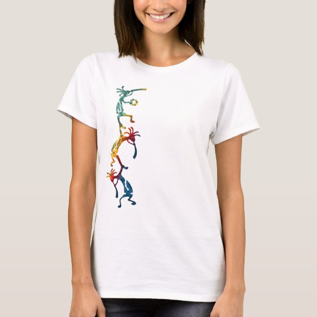 KOKOPELLI musician acrobats + your ideas T-Shirt (Front)