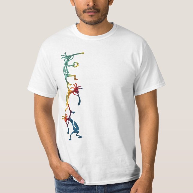 KOKOPELLI musician acrobats + your ideas T-Shirt (Front)