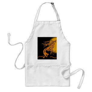 Kokopelli Musician Adult Apron