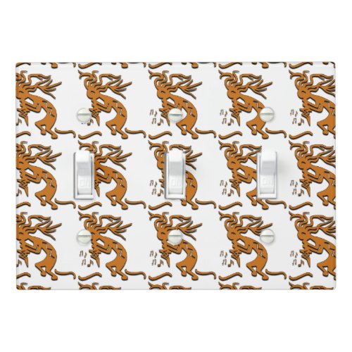 Kokopelli Musician Artwork Light Switch Cover