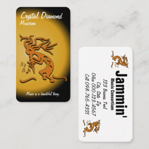 Kokopelli Musician Business Card