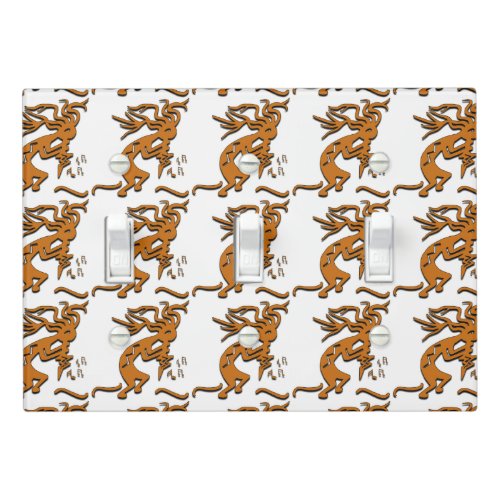 Kokopelli Musician Pattern Artwork Home Decor Light Switch Cover