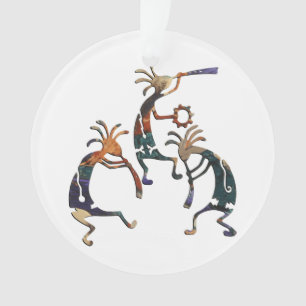 KOKOPELLI musician trio + your ideas Ornament