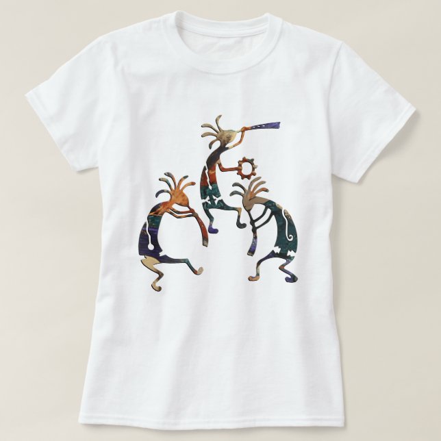 KOKOPELLI musician trio + your ideas T-Shirt (Design Front)