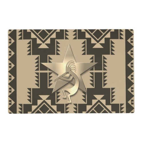 Kokopelli  Native American Design  Placemat