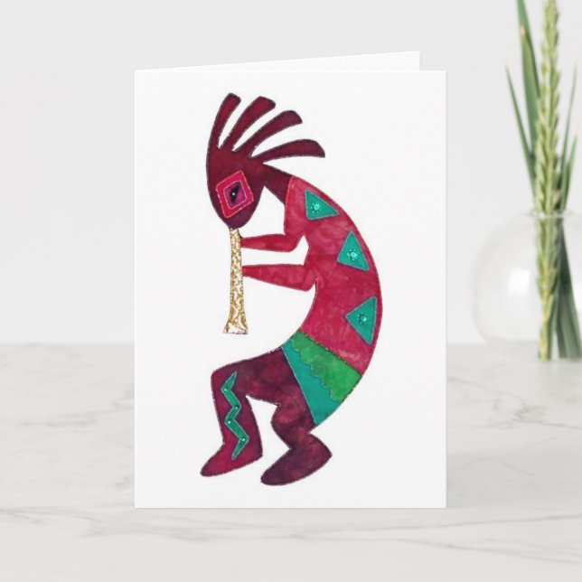 Kokopelli Original design! Card (Front)