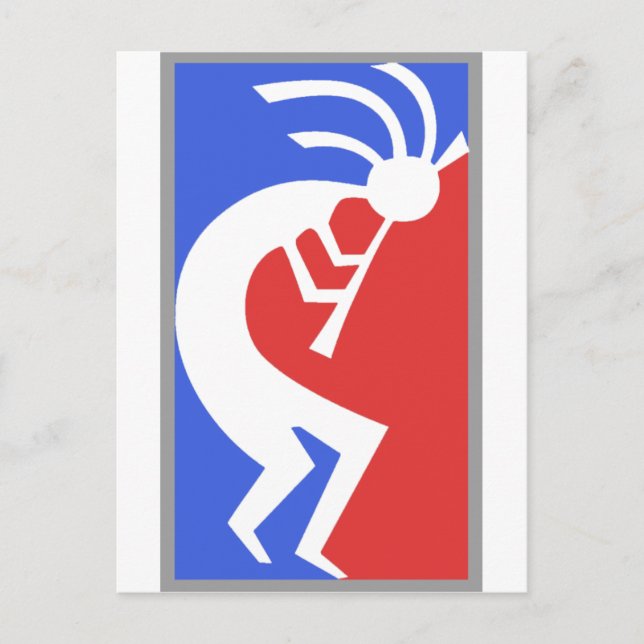 Kokopelli Original Style! Postcard (Front)