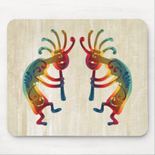 KOKOPELLI ornaments + your ideas Mouse Pad