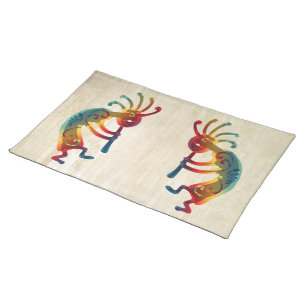 KOKOPELLI ornaments + your ideas Placemat