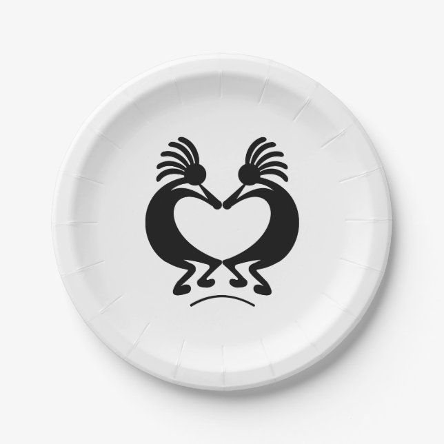 Kokopelli Paper Plates (Front)
