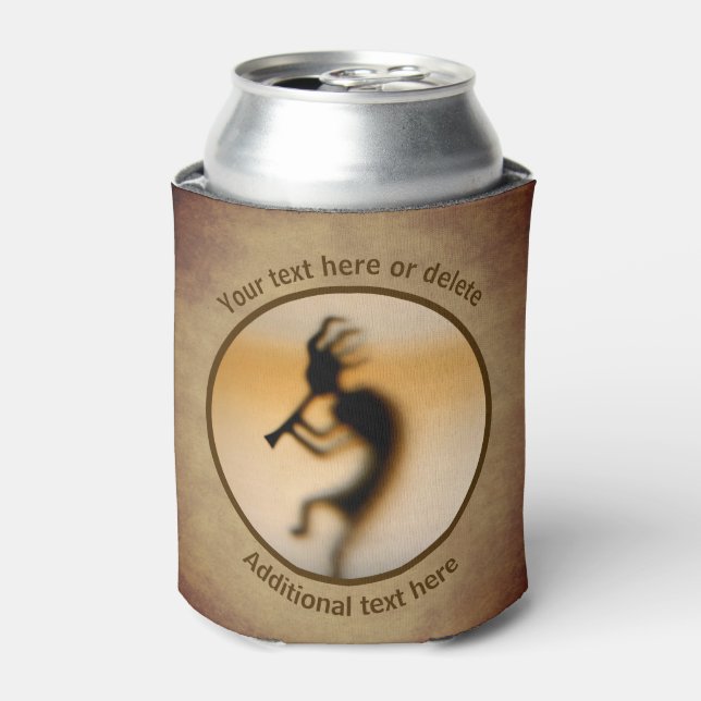 Kokopelli Personalized Party  Can Cooler (Can Front)
