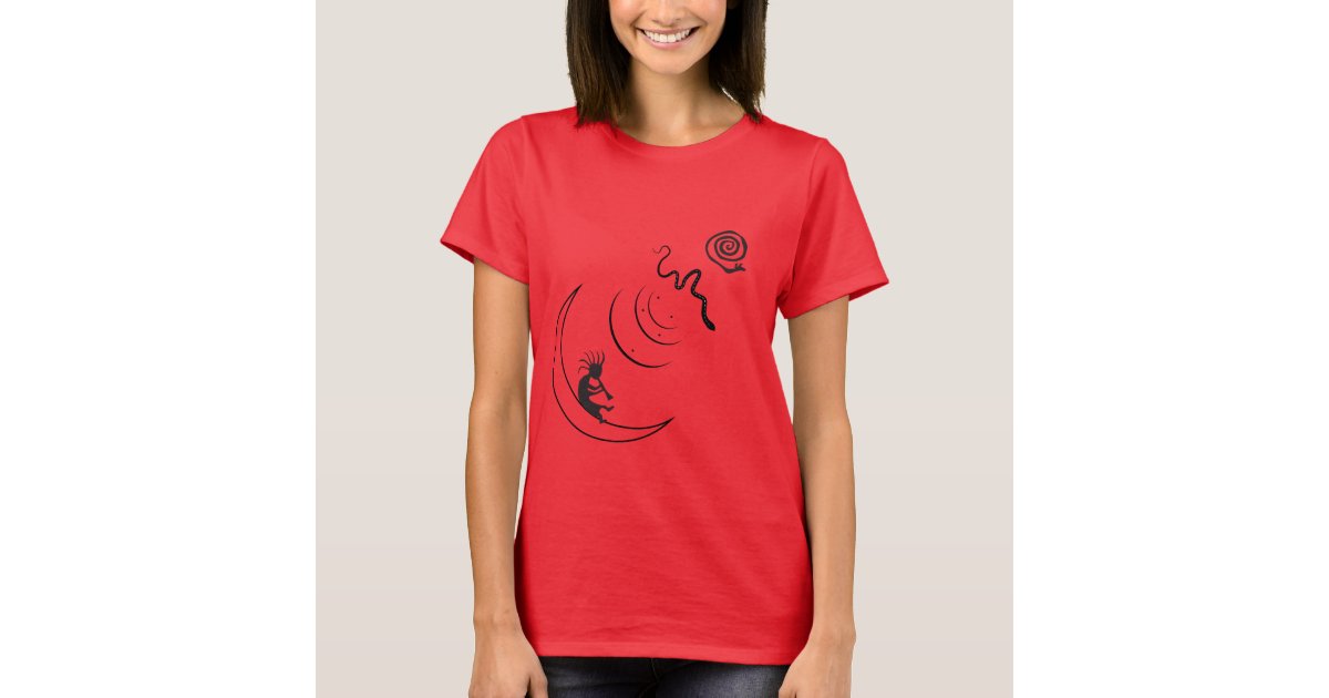 Kokopelli Petroglyphs Rock Art T-Shirt