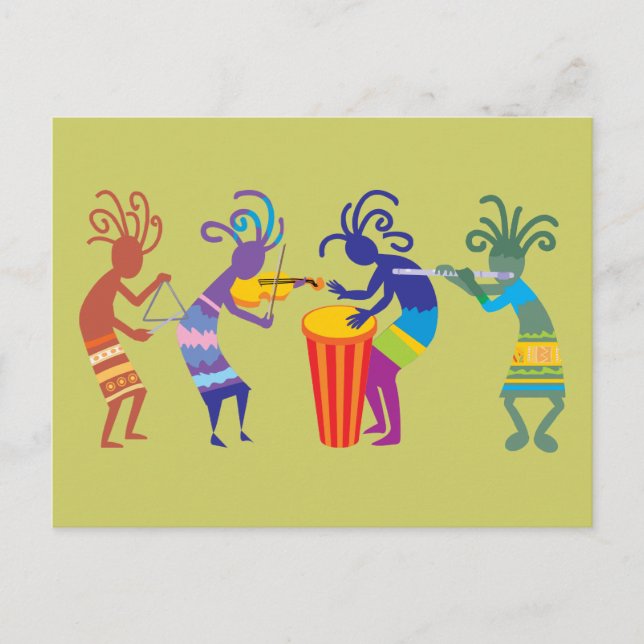 Kokopelli Postcard (Front)