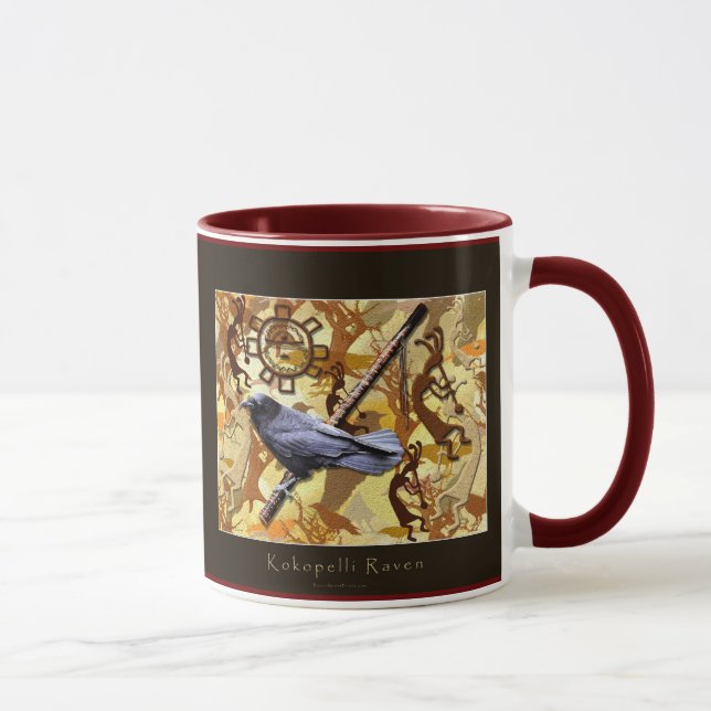 KOKOPELLI RAVEN Collection Mug (Right)