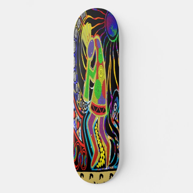 Kokopelli Skateboard (Front)