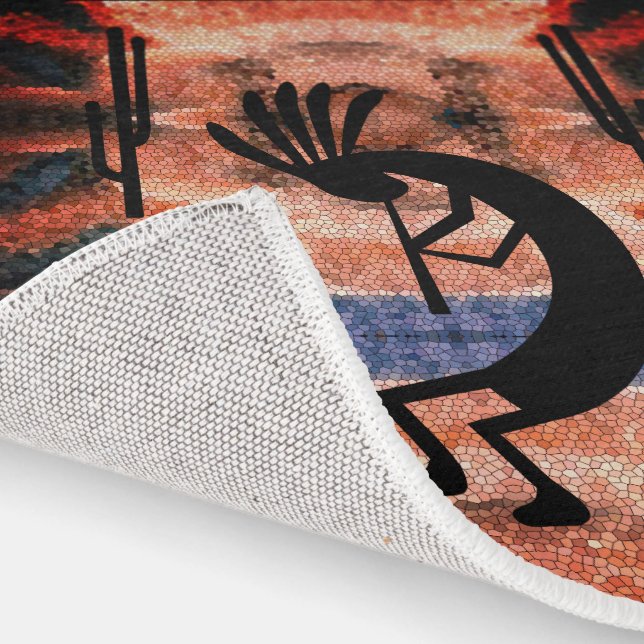 Kokopelli Southwest Desert Landscape Rug (Indoor)