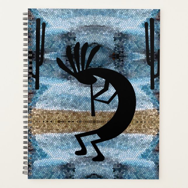 Kokopelli Southwest Desert Mosaic 2 Planner (Front)