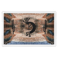 Kokopelli Southwest Desert Mosaic