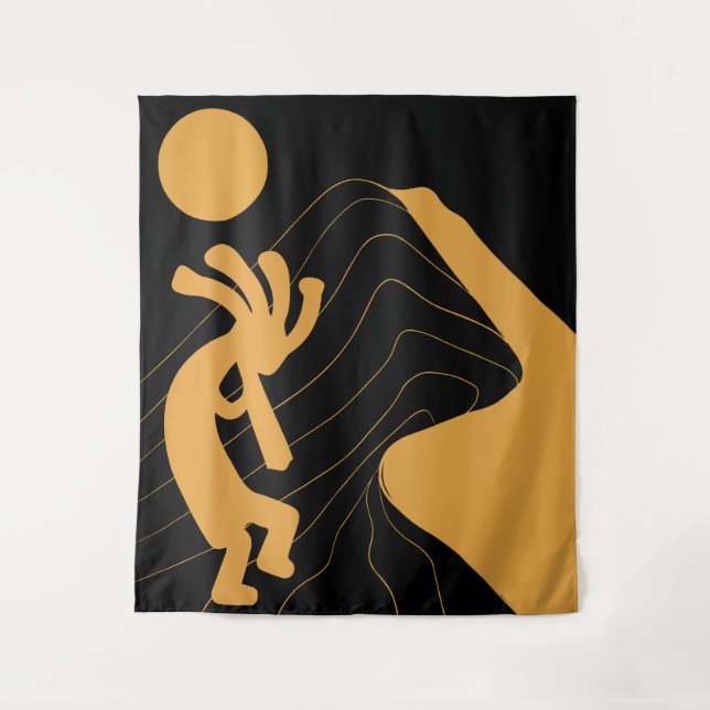 Kokopelli Tapestry (Front)