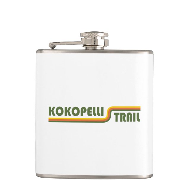 Kokopelli Trail Flask (Front)