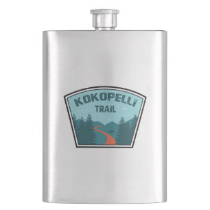 Kokopelli Trail Flask