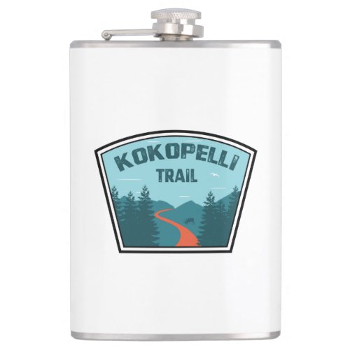 Kokopelli Trail Flask