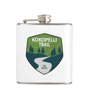 Kokopelli Trail Flask