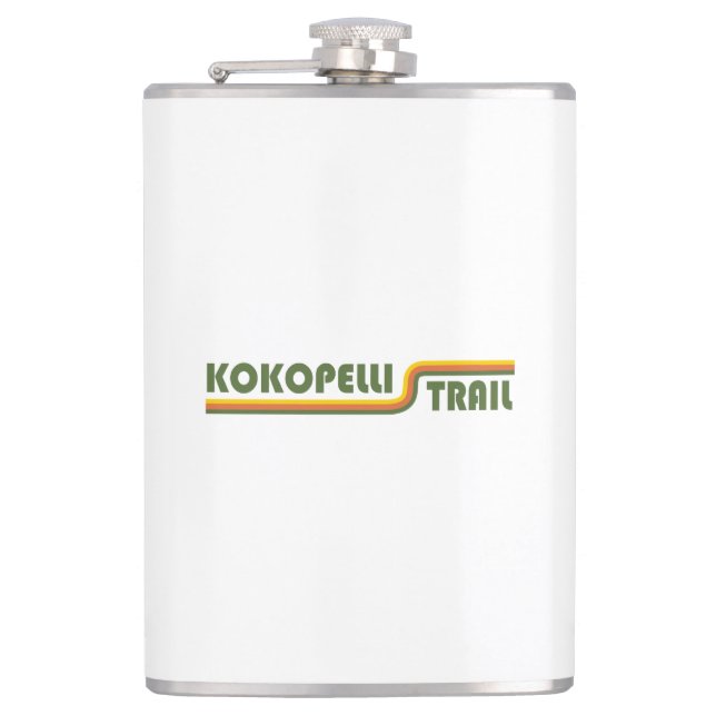 Kokopelli Trail Flask (Front)