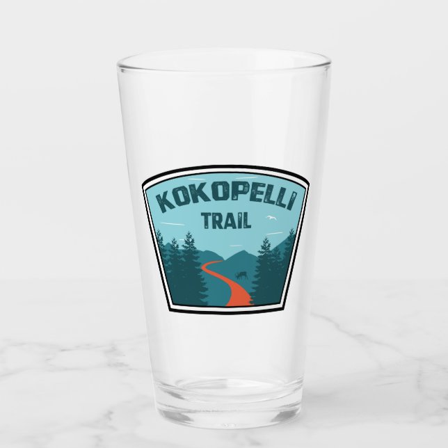 Kokopelli Trail Glass (Front)