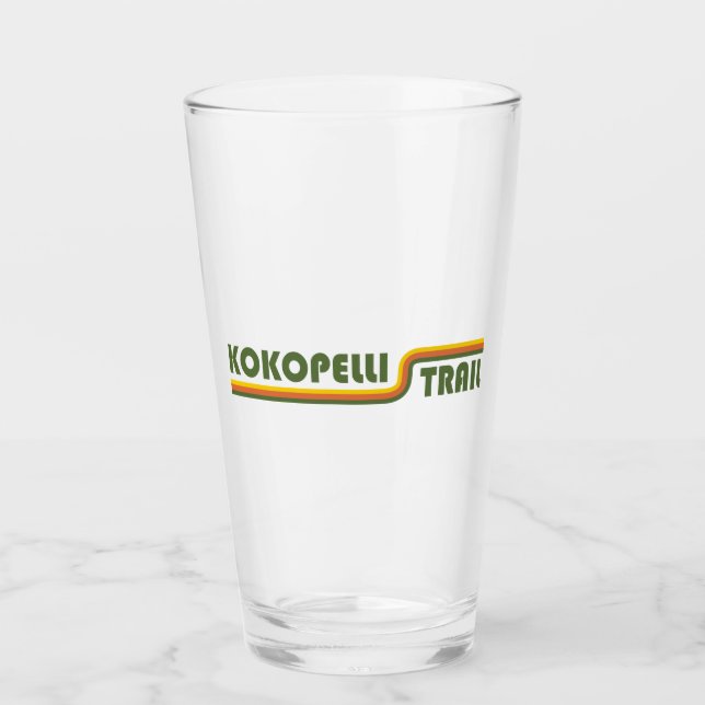 Kokopelli Trail Glass (Front)
