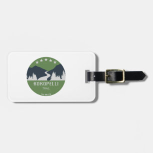 Kokopelli Trail Luggage Tag