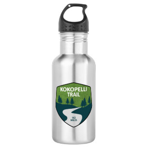 Kokopelli Trail Stainless Steel Water Bottle