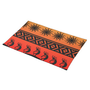 Kokopelli Tribal Desert Sun Southwest Design Placemat