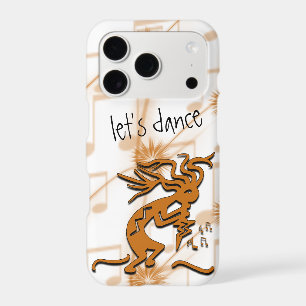 Kokopelli With Musical Notes Artwork iPhone 17 Pro Case