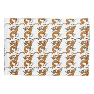 Kokopelli With Musical Notes Facing Right Pillowcase