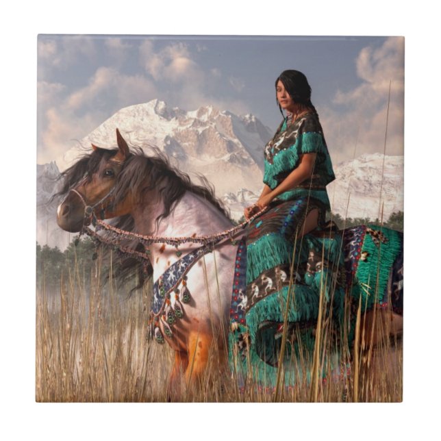 Kokopelmana Ceramic Tile (Front)