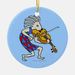 Kokovioli Ceramic Ornament