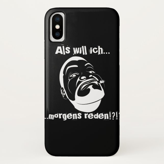 Koksmann am Morgen Case-Mate iPhone Case (Back)