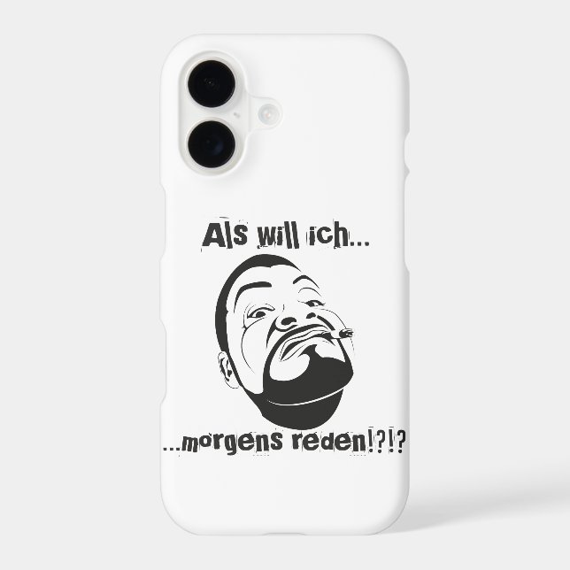 Koksmann am Morgen Iphone Case (Back)