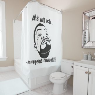 Koksmann am Morgen Shower Curtain