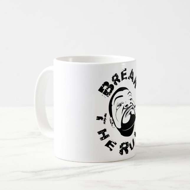 Koksmann Break the Rules Coffee Mug (Front Left)