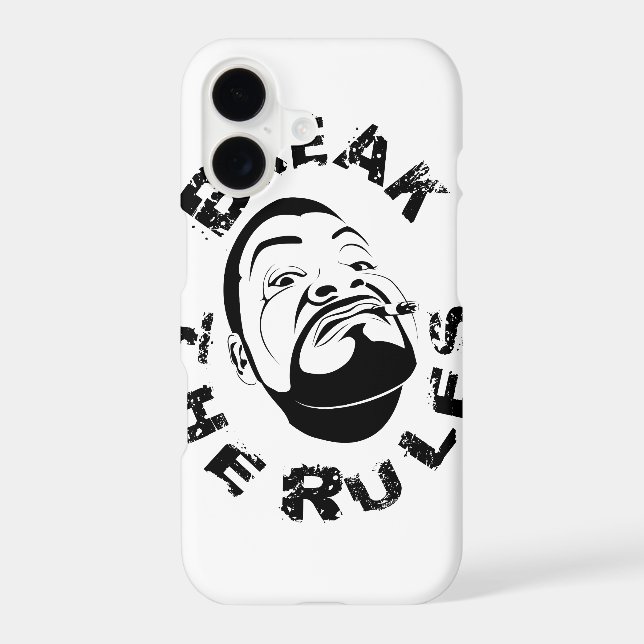 Koksmann Break the Rules... Iphone Case (Back)