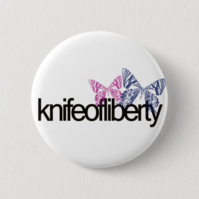 KOL - Butterflies Button (Front)