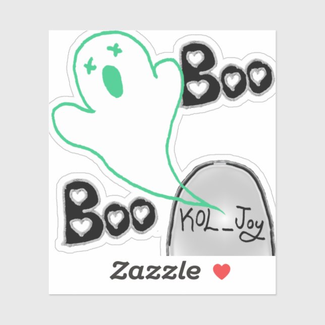 KOL_Joy Ghost Sticker (Sheet)