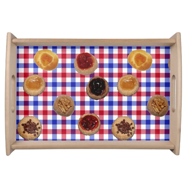 Kolaches on Czech Checks tray (Front)