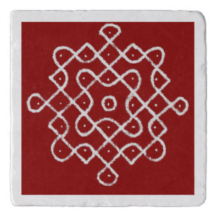 Kolam Rangoli Trivet